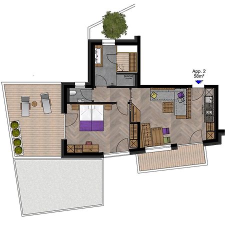 Apartment Rainer - Mittendrin Зёлль Экстерьер фото