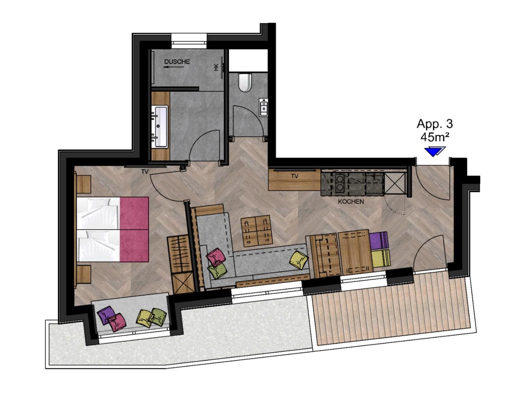 Apartment Rainer - Mittendrin Зёлль Экстерьер фото